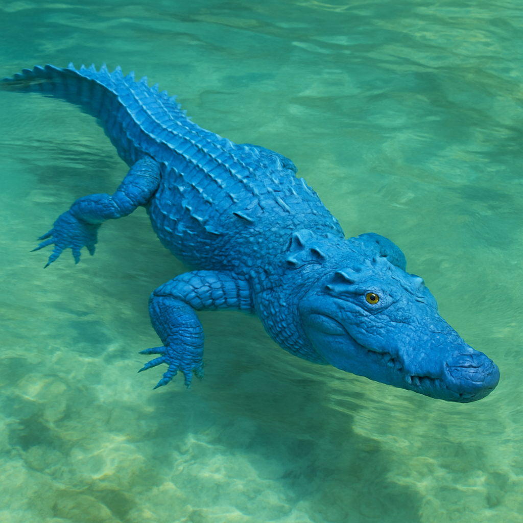 Coccodrillo Blu